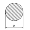 GFK Stab D 55 (sandgelb)