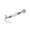 Spannschloss offen M8 Ringhaken/Ringhaken 2,5kN