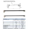 Seitenhalter mit Gelenkhaken R16 Drehbolzen - Image 2