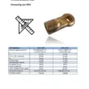 Verbindungsöse M16 13mm Bohrung – Bild 2